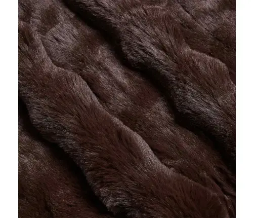 Mākslīgā Truša Kažokādas Sega 4 Pcs Kamieļu Krāsa 130 X 150 Cm Vidaxl