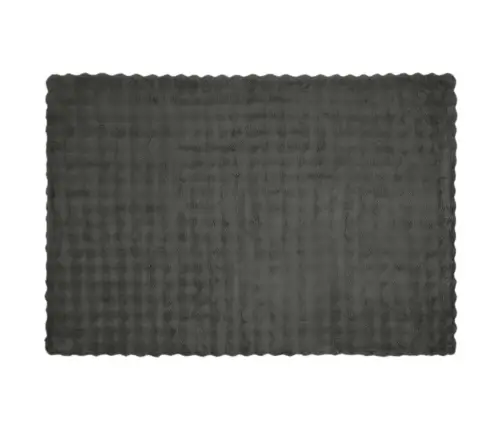 Mākslīgā Truša Kažokādas Sega Tumši Pelēks 150 X 220 Cm Vidaxl