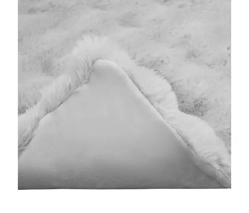 Mākslīgā Truša Kažokādas Sega 4 Pcs Pelēka 150 X 220 Cm Vidaxl