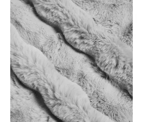 Mākslīgā Truša Kažokādas Sega 4 Pcs Pelēka 150 X 220 Cm Vidaxl