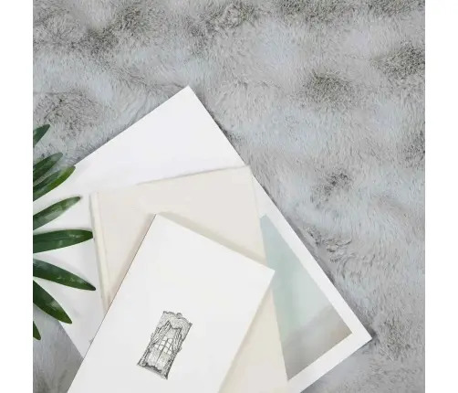 Mākslīgā Truša Kažokādas Sega 4 Pcs Pelēka 150 X 220 Cm Vidaxl