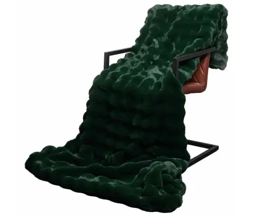 Valejõhvikaristu Tekk Olite 4 Pcs Tume Rohelise 130 X 150 Cm