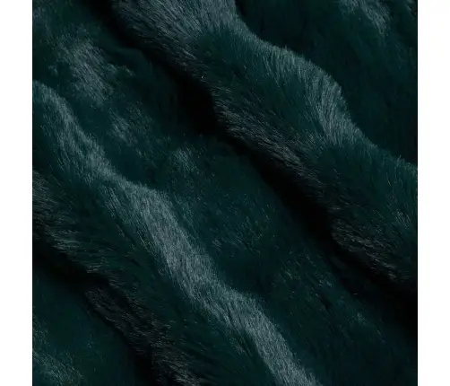 Mākslīgā Truša Kažokādas Sega 4 Pcs Tumši Zaļš 150 X 220 Cm Vidaxl