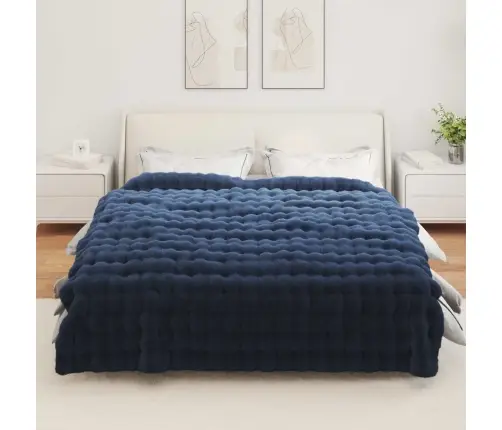 Valejõhvikaristu Tekk Olite Merisinine 220 X 240 Cm Polüester