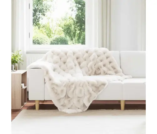 Valejõhvikaristu Tekk Valge 130 X 150 Cm Polüester