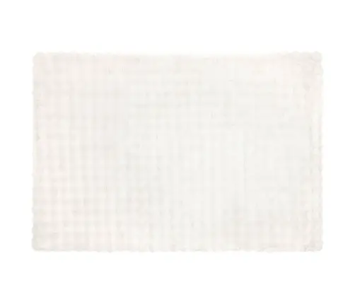 Mākslīgā Truša Kažokādas Sega 4 Pcs Balts 150 X 220 Cm Vidaxl