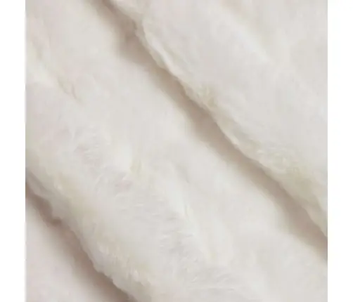 Mākslīgā Truša Kažokādas Sega 4 Pcs Balts 240 X 270 Cm Vidaxl