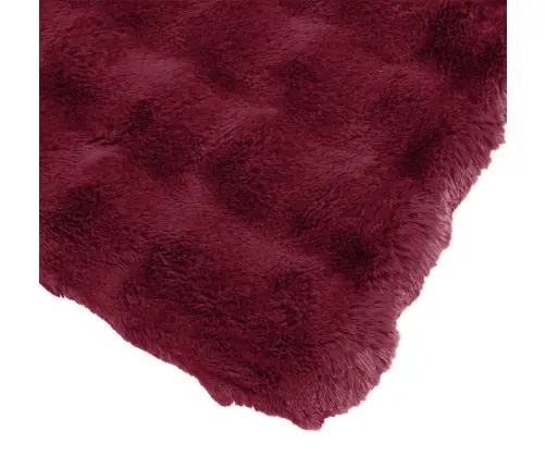 Valejõhvikaristu Tekk Bordeaux Punane 220 X 240 Cm Polüester