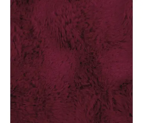 Mākslīgā Truša Kažokādas Sega 4 Pcs Bordo Sarkans 130 X 150 Cm Vidaxl