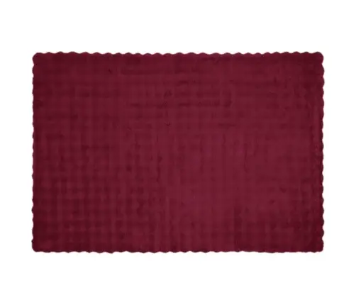 Valejõhvikaristu Tekk Olite 4 Pcs Bordeaux Punane 150 X 220 Cm