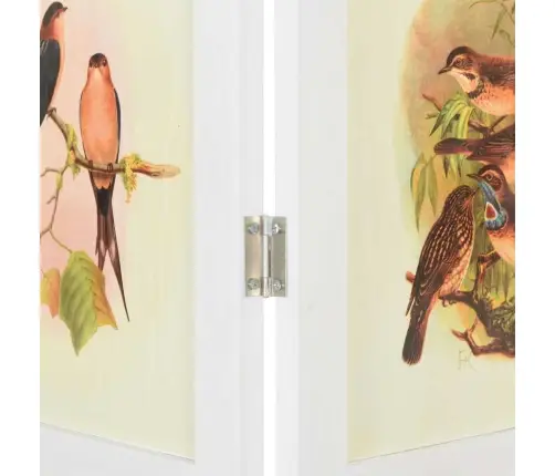 Romdivider Paneļa Balts 212 X 165 Cm Mdf Vidaxl