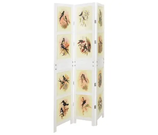 Romdivider Paneļa Balts 212 X 165 Cm Mdf Vidaxl