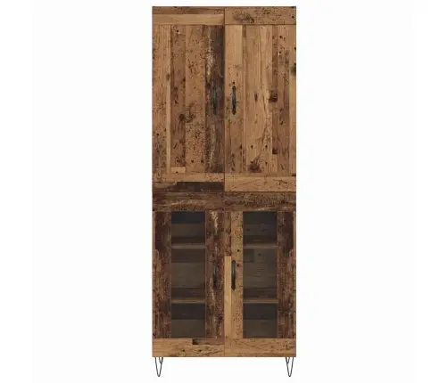 Aukštas Spintelė Senovinis Medis 69,5 X 34 X 180 Cm