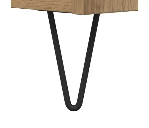 Augstais Skapītis Artisānā Ozols 69,5 X 32,5 X 180 Cm Vidaxl