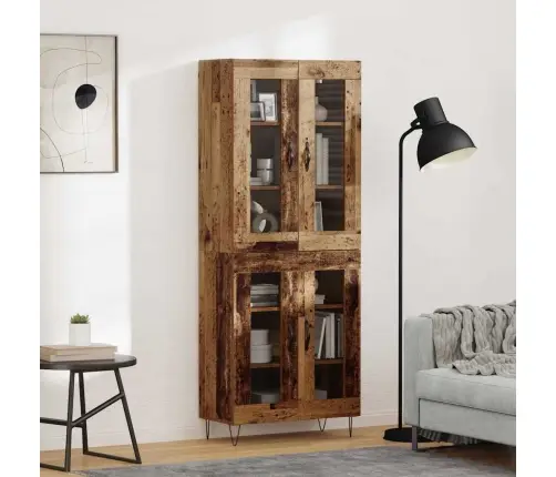 Kõrgushein Vana Puit 69,5 X 34 X 180 Cm Tehispuit