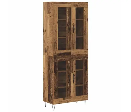 Kõrgushein Vana Puit 69,5 X 34 X 180 Cm Tehispuit