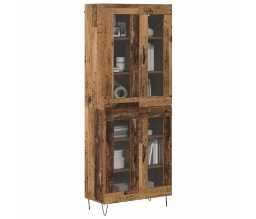 Kõrgushein Vana Puit 69,5 X 34 X 180 Cm Tehispuit