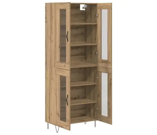 Aukštas Spintelė Amatininkų Ąžuolas 69,5 X 34 X 180 Cm