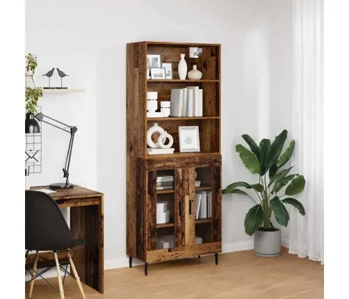 Aukštas Spintelė Senovinis Medis 69,5 X 34 X 180 Cm