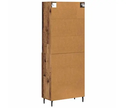 Aukštas Spintelė Senovinis Medis 69,5 X 34 X 180 Cm