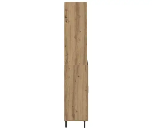 Augstais Skapītis Artisānā Ozols 69,5 X 34 X 180 Cm Vidaxl