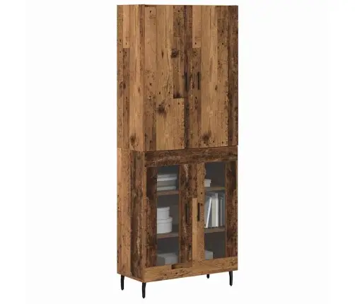 Kõrgushein Vana Puit 69,5 X 34 X 180 Cm Tehispuit