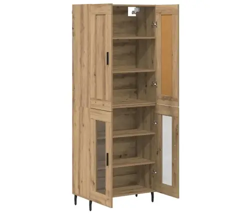 Aukštas Spintelė 2 Pcs Amatininkų Ąžuolas