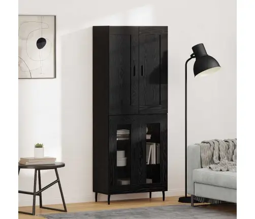 Kõrgushein 2 Pcs Must Tamm Tehispuit