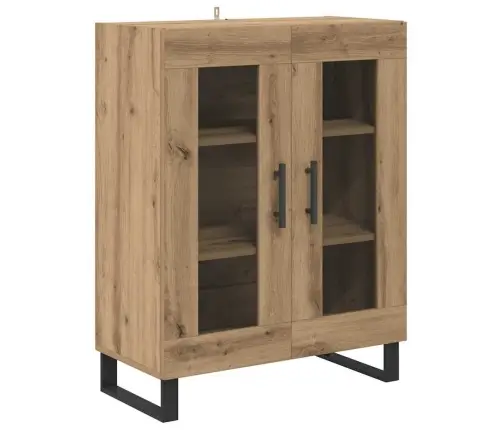 Aukštas Spintelė 2 Pcs Amatininkų Ąžuolas