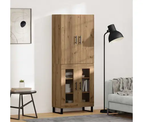 Aukštas Spintelė 2 Pcs Amatininkų Ąžuolas