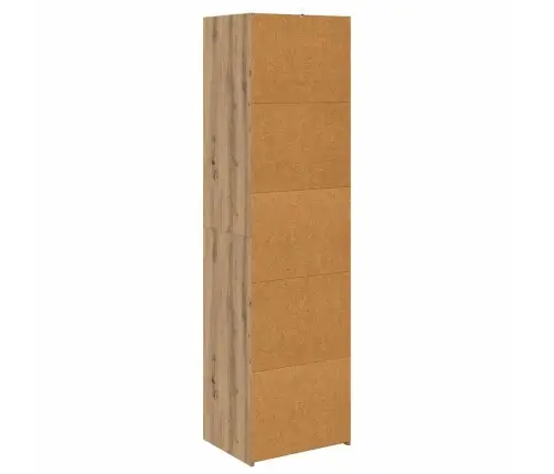 Plakans Artisānā Ozols 50 X 41 X 185 Cm Inženierijas Koks Vidaxl