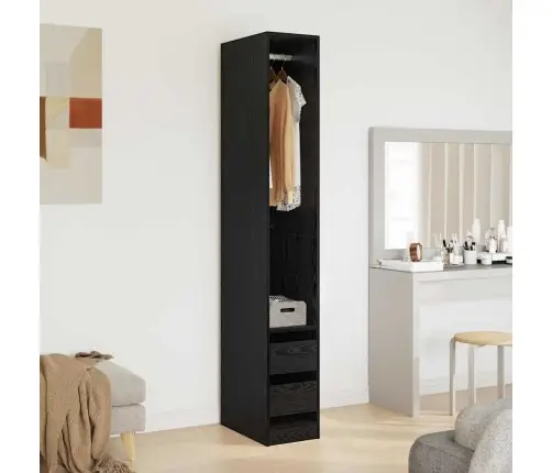 Spinta Juoda Ąžuolo 30 X 50 X 200 Cm Apdirbta Mediena