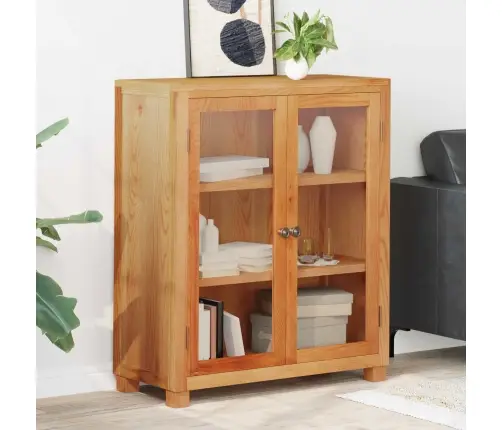 Plakans Ar Plauktu Brūna 80 X 35 X 95 Cm Inženierijas Koks Vidaxl