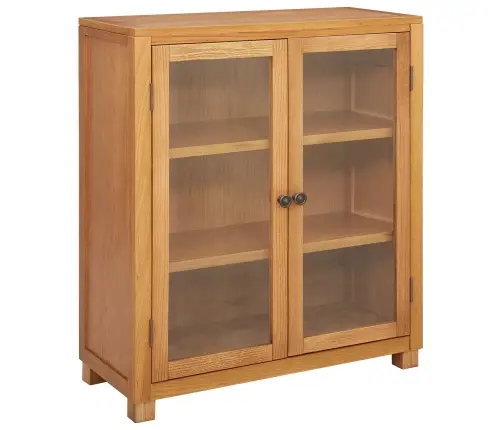 Plakans Ar Plauktu Brūna 80 X 35 X 95 Cm Inženierijas Koks Vidaxl