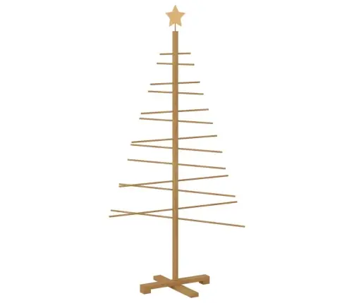 Koka Ziemassvētku Koks Ar Statīvu Brūna 150 Cm Bambuss Vidaxl