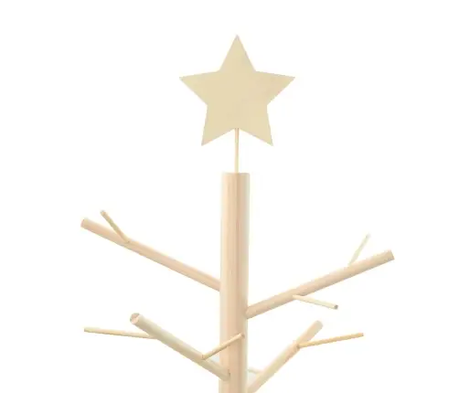 Koka Ziemassvētku Koks Dabiska 150 Cm Priedes Masīvkoks Vidaxl