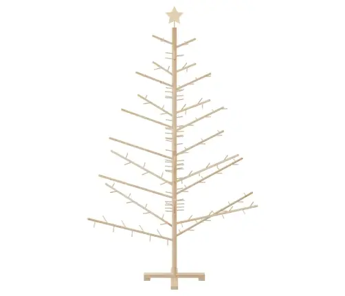 Medinė Kalėdų Eglutė S Stovu Natūrali 180 Cm Pušies Masyvas