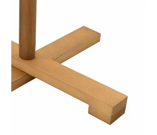 Koka Ziemassvētku Koks Brūna 125 Cm Priedes Masīvkoks Vidaxl