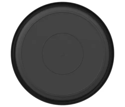 Apaļa Ziedu Palete 6 Pcs Melna Ø 14 X 2 Cm Plastmasa Vidaxl