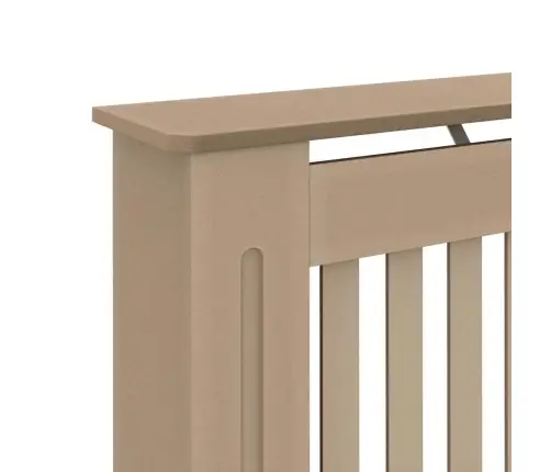 Radiatora Vāks 2 Pcs Brūna 152 X 19 X 81.5 Cm Inženierijas Koks Vidaxl
