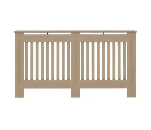 Radiatora Vāks 2 Pcs Brūna 152 X 19 X 81.5 Cm Inženierijas Koks Vidaxl