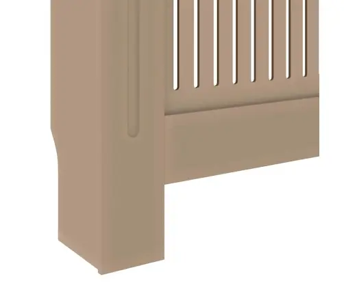 Radiatora Vāks 2 Pcs Brūna (142-205) X 20.5 X 81.5 Cm Vidaxl