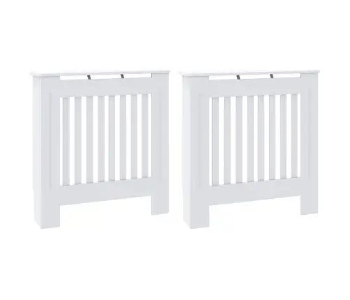 Radiatoriaus Dangtis 2 Pcs Balta 78 X 19 X 81,5Cm