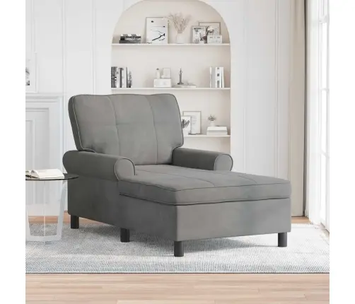 Chaise Lounge Padjaga Tumehall 91 X 157 X 91 Cm Samet