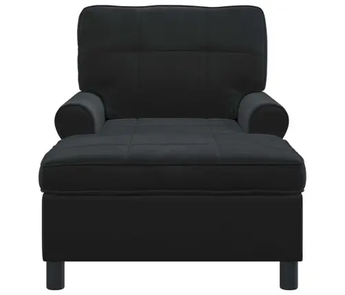 Gultas Su Pagalve Juoda 91 X 157 X 91 Cm Aksomas