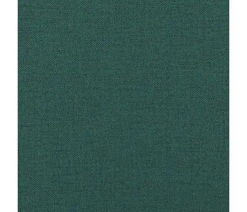 Šeiss Lounge Ar Spilvenu Tumši Zaļš 91 X 157 X 91 Cm Audums Vidaxl