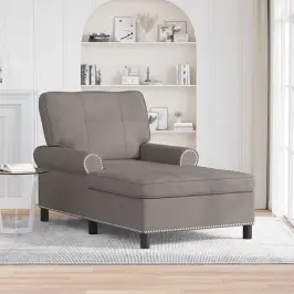 Chaise Lounge Padjaga Pruunikashall 91 X 157 X 91 Cm Kangas