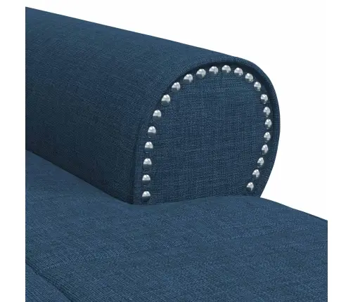 Gultas Su Pagalve Mėlyna 91 X 157 X 91 Cm Audinys