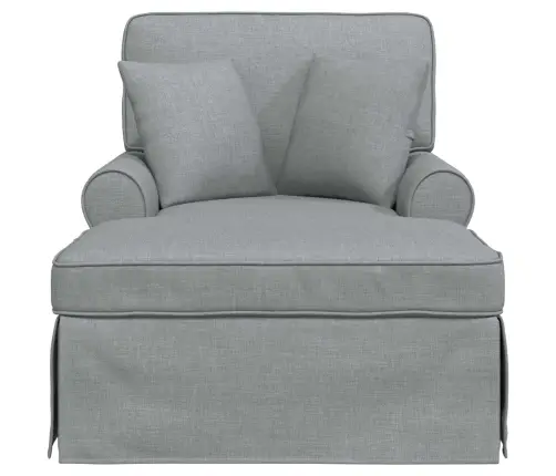 Faina Su Sijonu Šviesiai Pilka 91 X 157 X 91 Cm Audinys