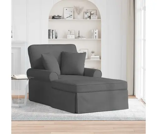 Faina Su Sijonu Tamsiai Pilka 91 X 157 X 91 Cm Audinys